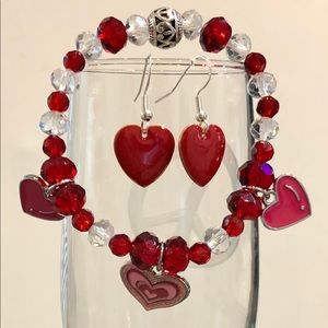 ❤️Beautiful sparkly Valentine’s jewelry